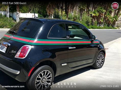 fiat gucci 500 for sale|fiat 500 gucci edition black.